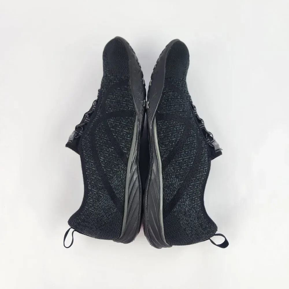 Skechers Relaxed Fit Air-Cooled Memory Foam Black Running Shoes 23028 US 8.5 B#1